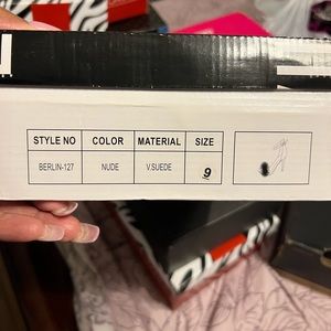 Heels nude as is no return